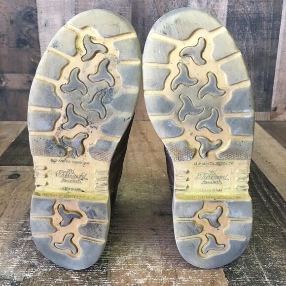 Thorogood 804-4374 Steel Round Toe Work Boots Mens 8 D - Picture 3 of 12